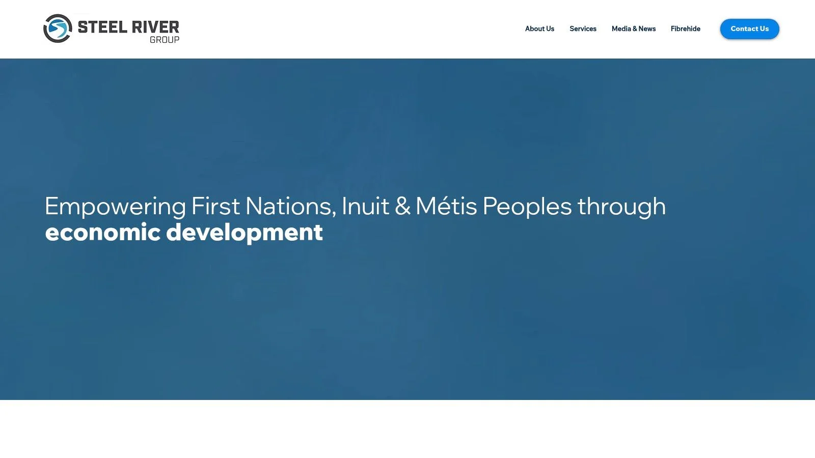 Steel River Group is a leader among indigenous owned businesses in Canada for economic development.