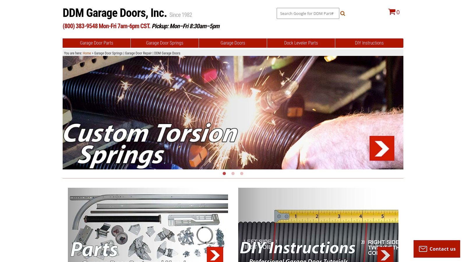 Alt text: DDM Garage Doors garage door installation YouTube resource showing garage repair tools, springs, and service work