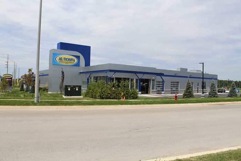 Overhead Door Installation — Autospa Car Wash & Detailing Facility, Mississauga