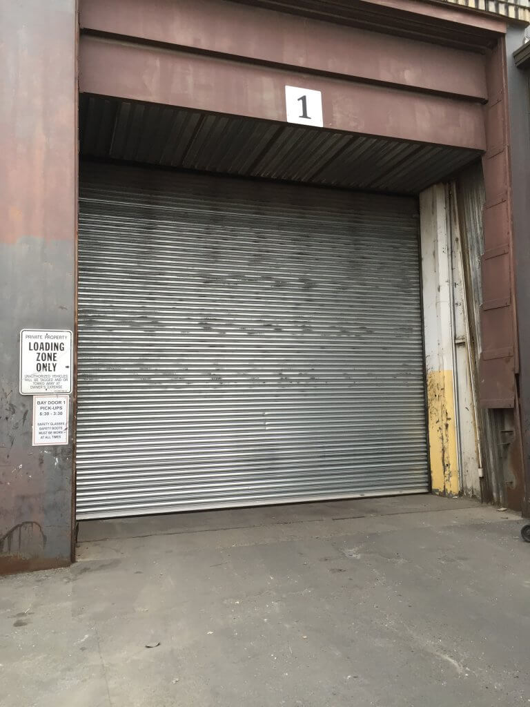 steel door