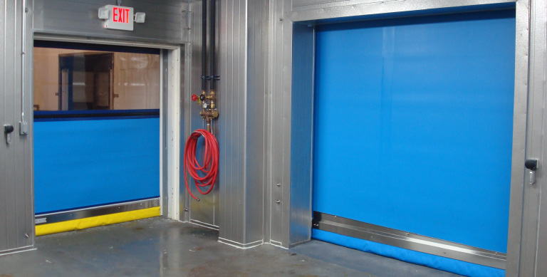 RYTEC clean roll tab doors