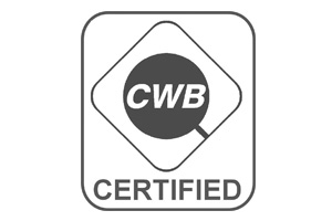 Welder Certification logo greyscale