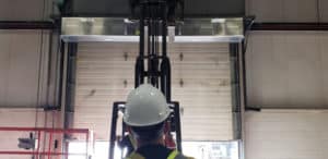 Air Curtain Installation — Independent Microbrewery, Halton Region