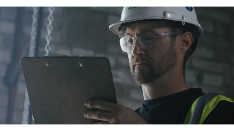 Technician performing quality check