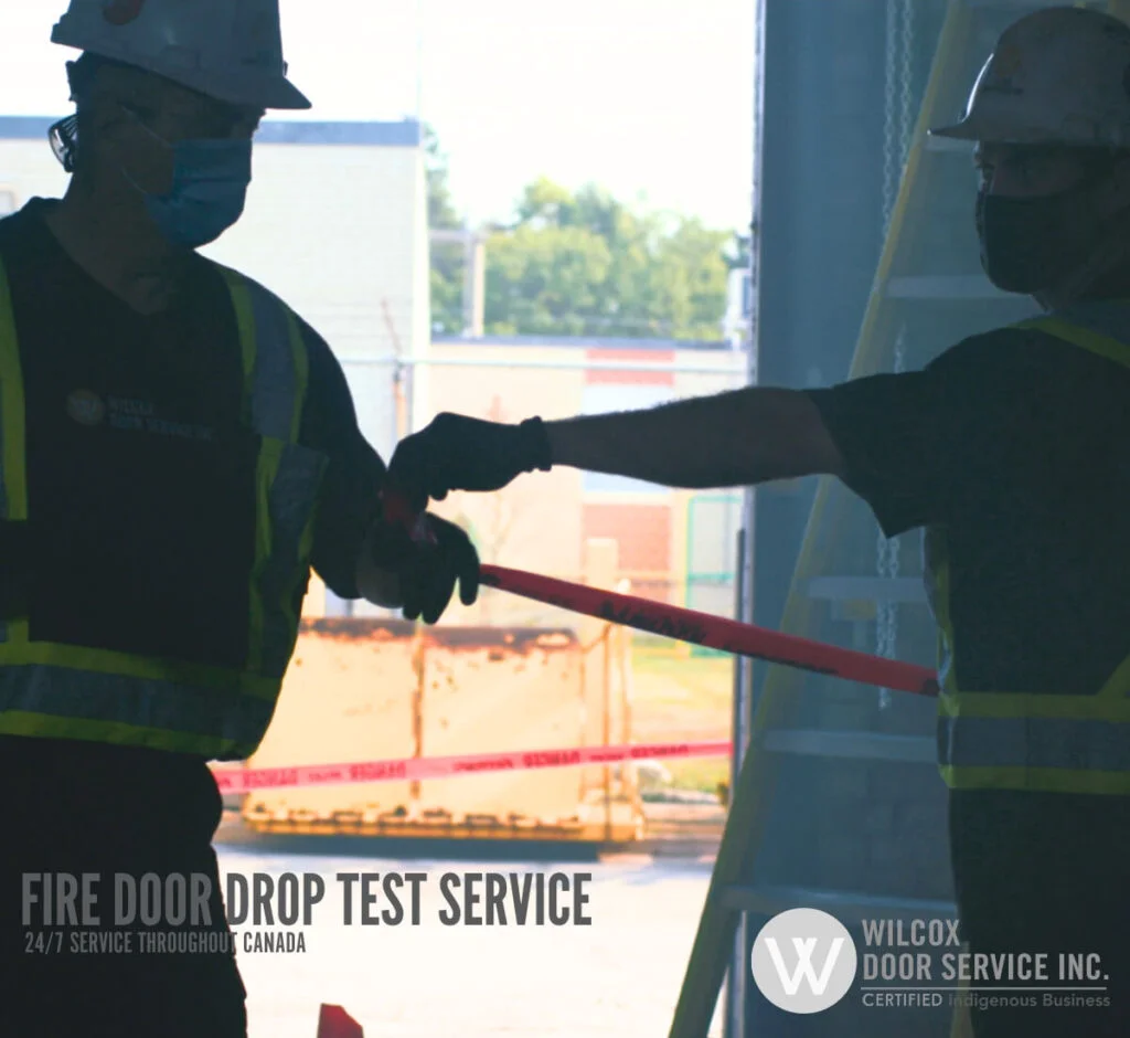 Fire Door Drop Test Service Ontario | Wilcox Door Service