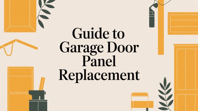 Guide to Commercial Garage Door Panel Replacement
