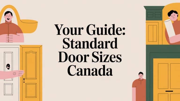 Your Guide to Standard Commercial Door Sizes in Canada