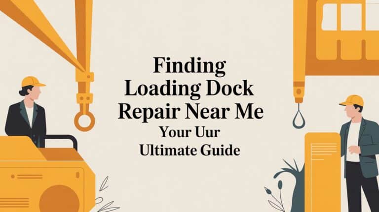 Finding Loading Dock Repair Near Me: A Facility Manager’s Guide