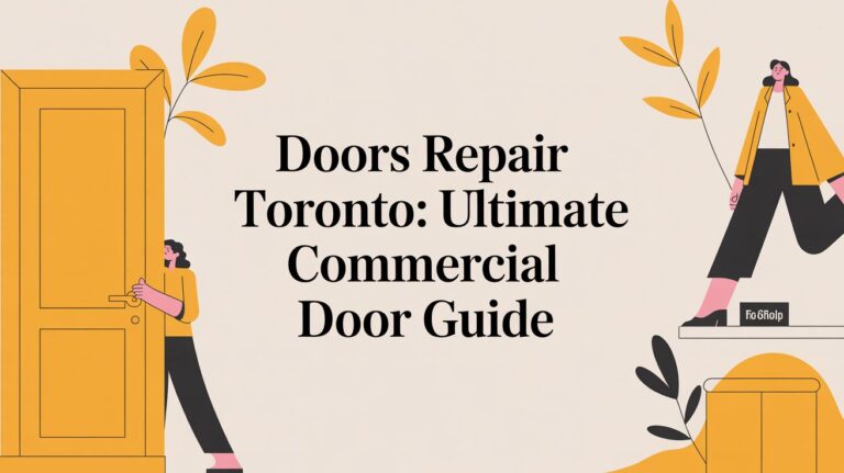 Doors Repair Toronto: The Ultimate Guide for Commercial Overhead Doors