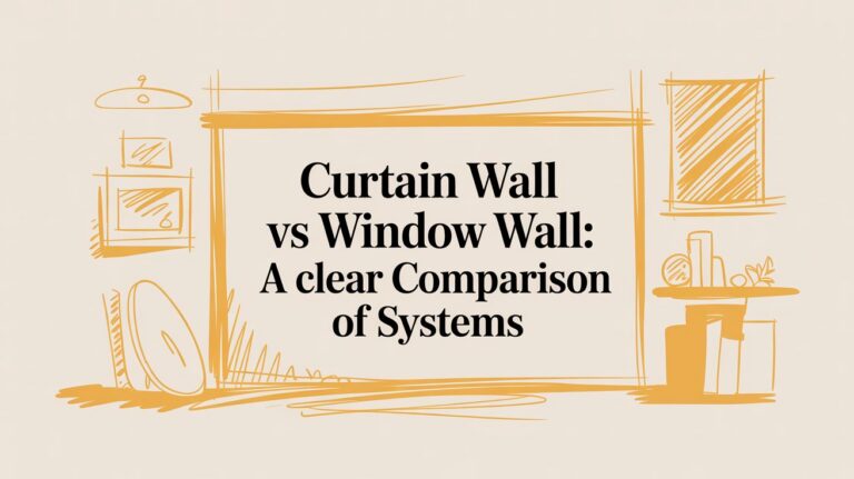 Curtain Wall vs Window Wall: A Clear Guide for Facility Managers