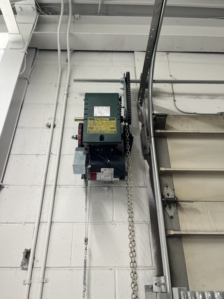 Manaras Gearhead Door Operator Installation — Commercial Warehouse, Mississauga