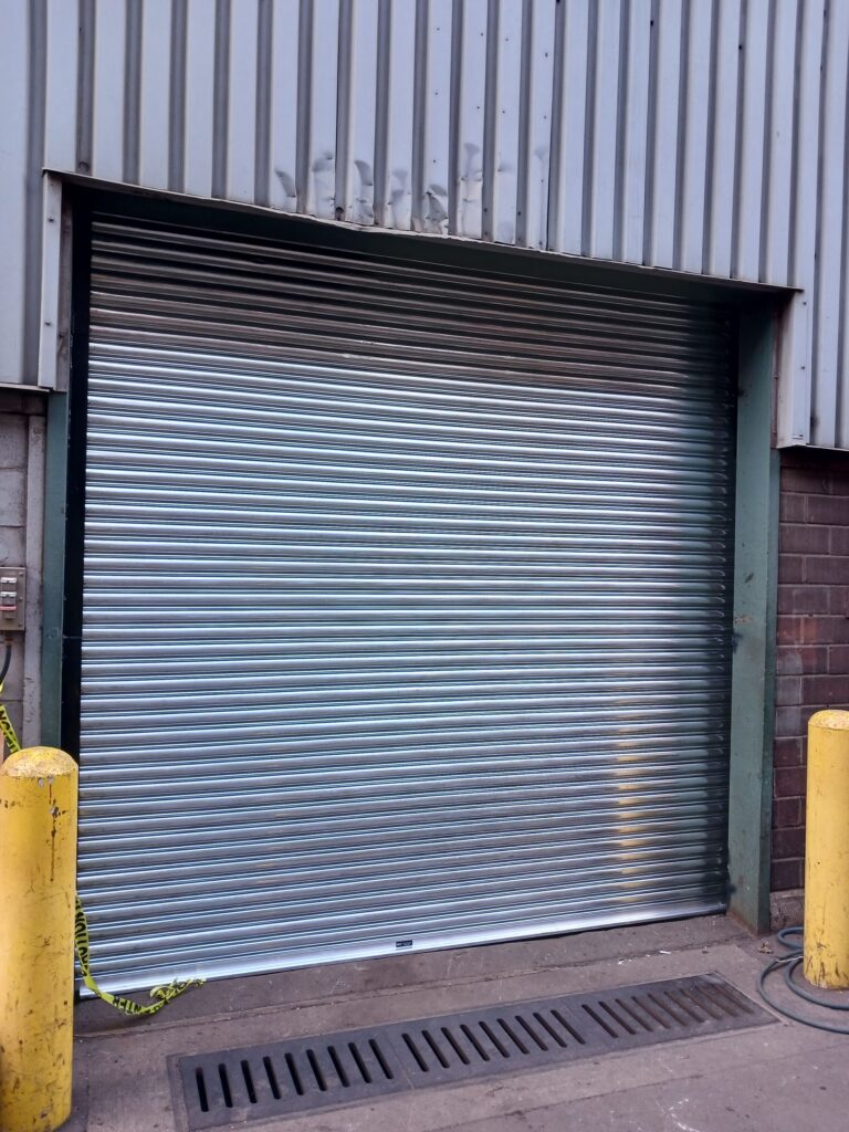 Large Commercial Rolling Steel Door — Distribution Loading Dock, Mississauga