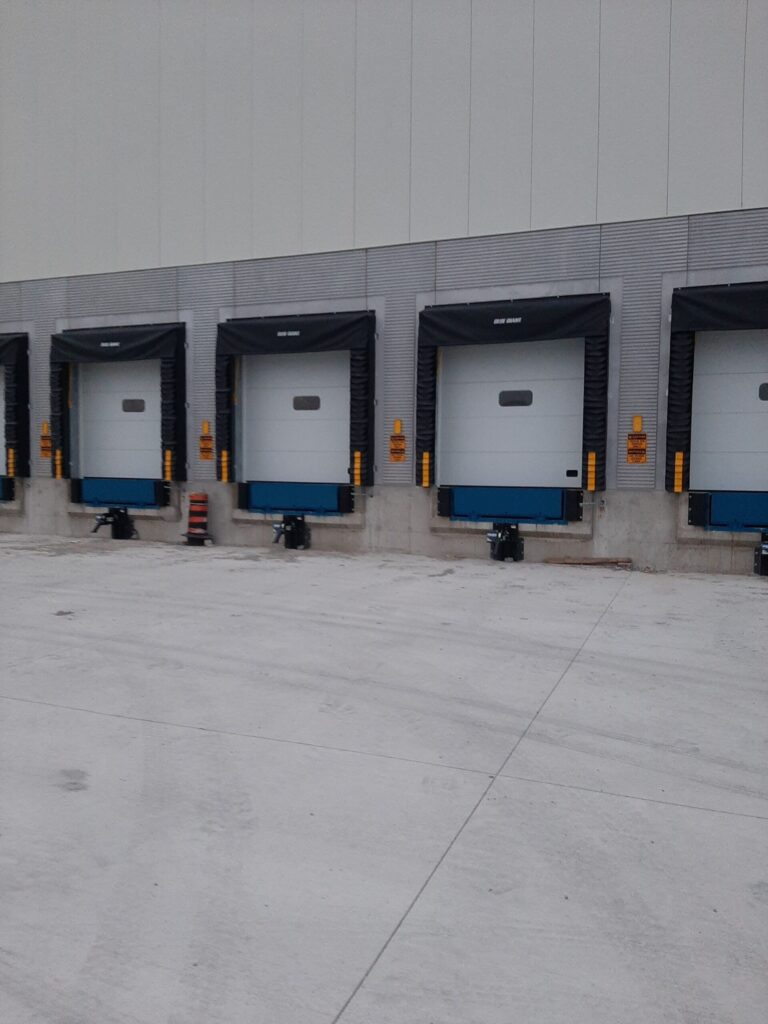 Blue Giant Dock Levelers & Dock Shelters — Multi-Bay Distribution Centre, Mississauga