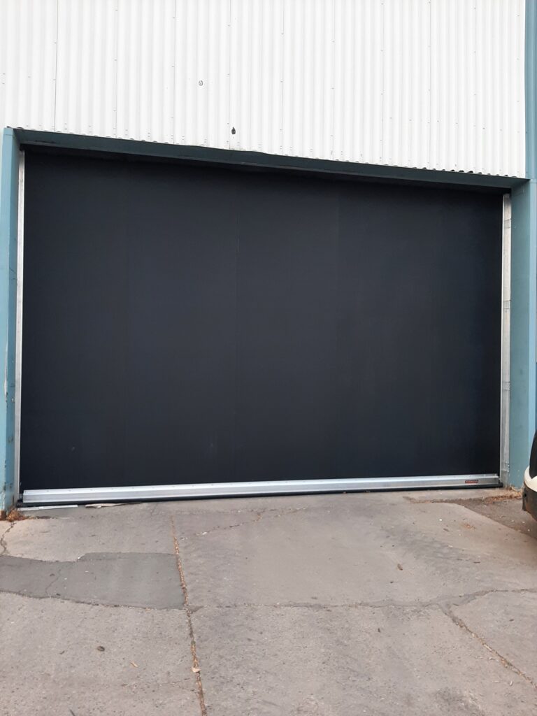 Hörmann Rubber High-Speed Door — Industrial Washdown Facility, Brampton