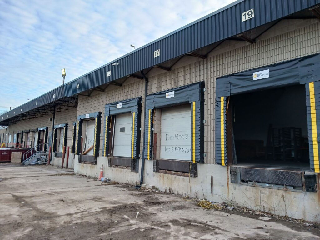 Multi-Bay Dock Seal Replacement — Large Industrial Warehouse, Scarborough