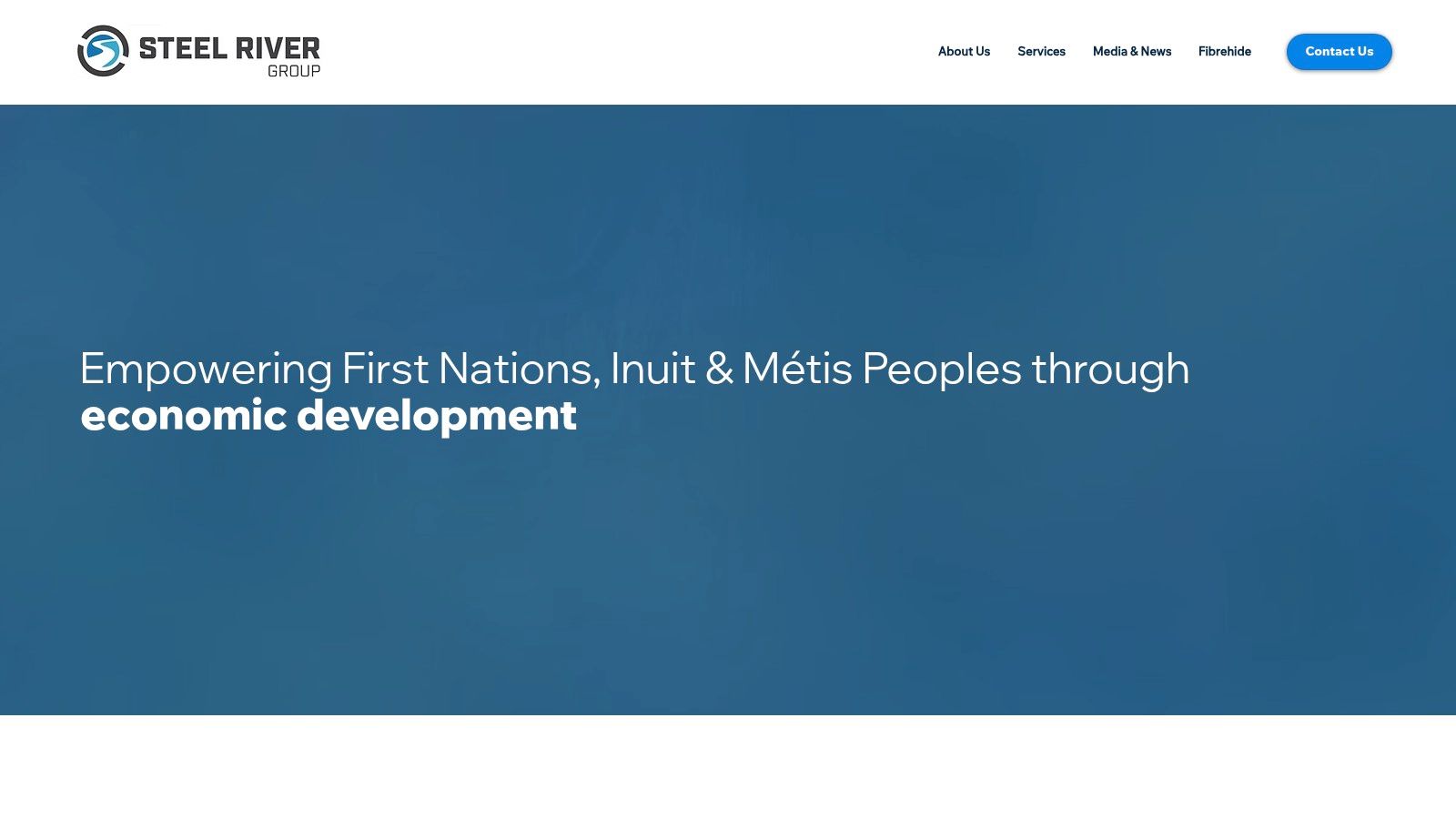 Steel River Group is a leader among indigenous owned businesses in Canada for economic development.