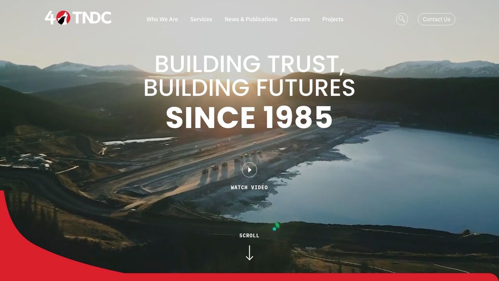 Tahltan Nation Development Corporation (TNDC) specializes in heavy construction and earthworks for remote resource projects.