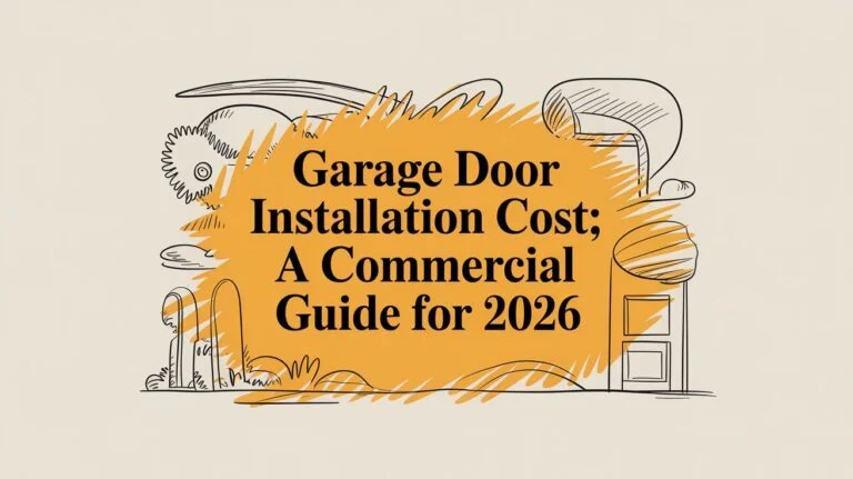 Garage Door Installation Cost: A Commercial Guide for 2026