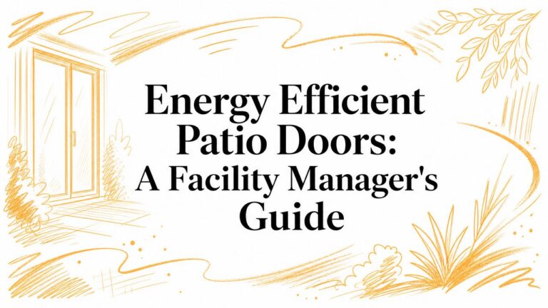 Doors door related to energy efficient patio doors: a facility manager's guide